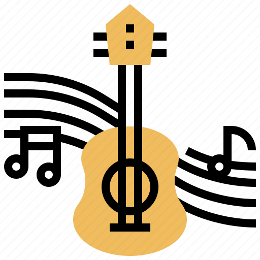 Entertainment, guitar, instrument, music, note icon - Download on Iconfinder
