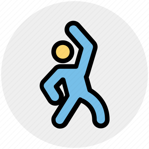 Body, exercise, exercising, gym, man, stretching, workout icon - Download on Iconfinder