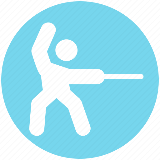 Battle, defense, fight, fighting, man with sword, martial art icon - Download on Iconfinder