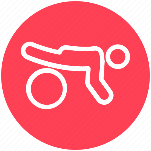 Ball, exercise, fitness, gym, plank icon - Download on Iconfinder