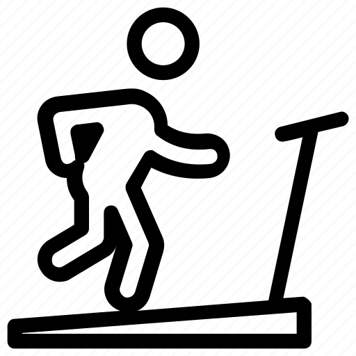 Exercise, fitness, gym, treadmill, workout icon - Download on Iconfinder