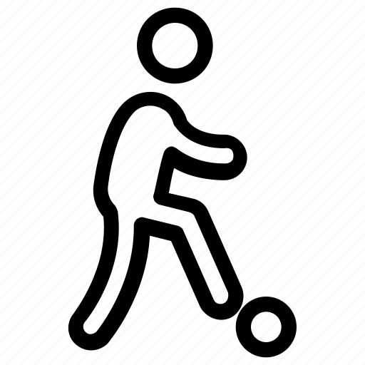Football player, player, soccer player, sportsman, sportsperson icon - Download on Iconfinder