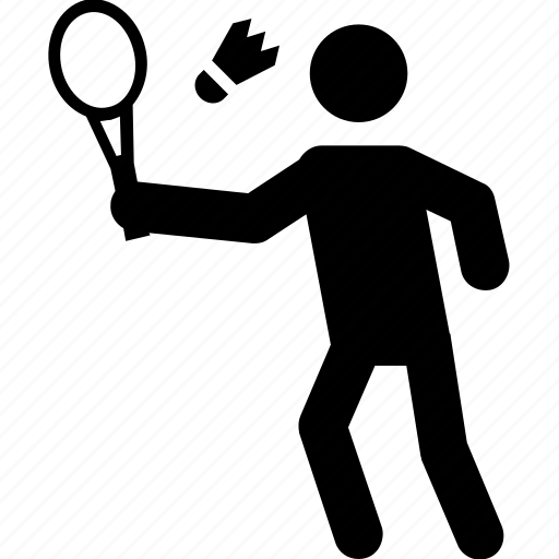 Badminton player, player, sportsman, squash player, tennis player icon - Download on Iconfinder