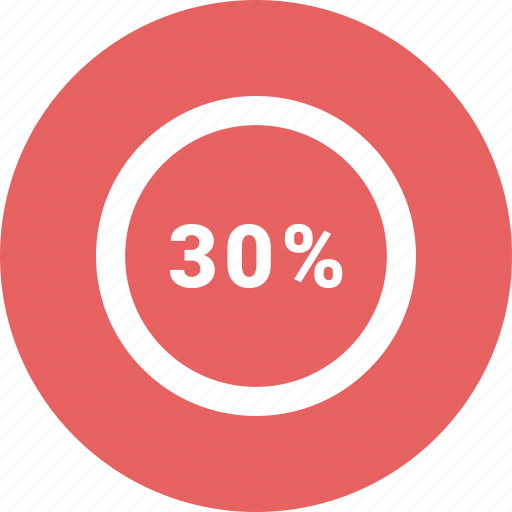 Graphic, info, percent, thirty icon - Download on Iconfinder