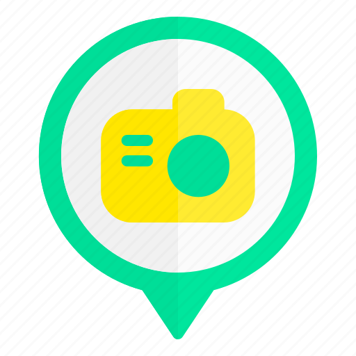 Camera, location, pin, pointer icon - Download on Iconfinder