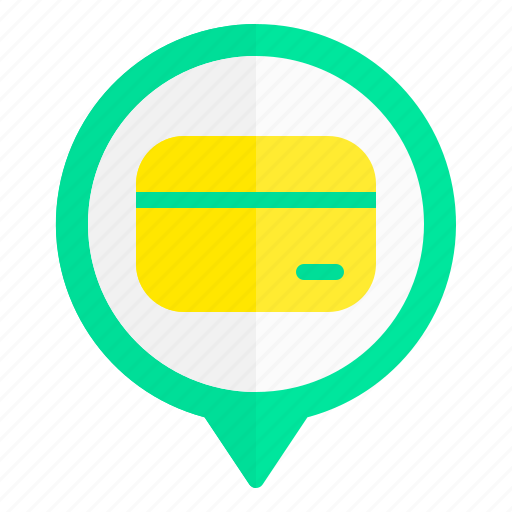 Credit, card, finance, location, pin, pointer icon - Download on Iconfinder