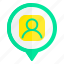 user, avatar, location, pin, pointer 
