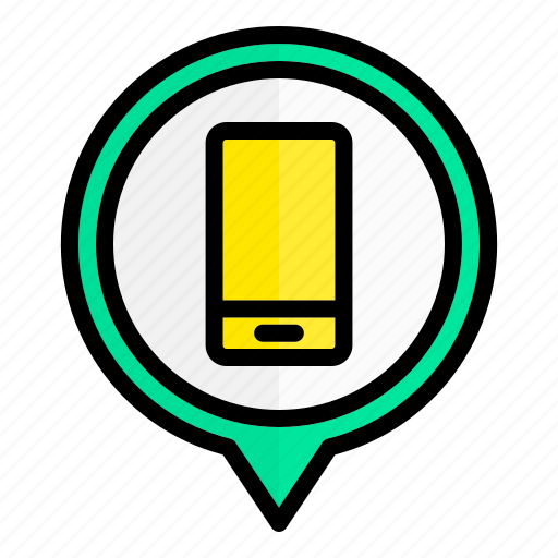 Mobile, smartphone, device, location icon - Download on Iconfinder