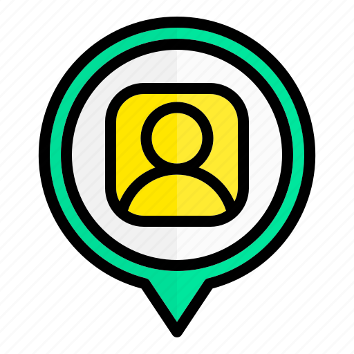 User, avatar, location, pin, pointer icon - Download on Iconfinder