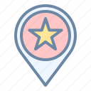 cop, location, pin, place, police, station