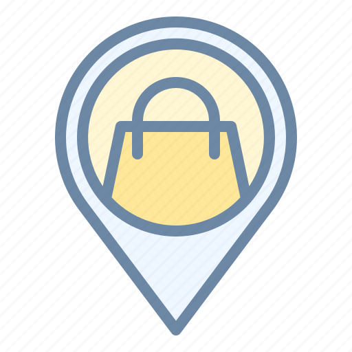 Location, mall, market, pin, shop, store icon - Download on Iconfinder