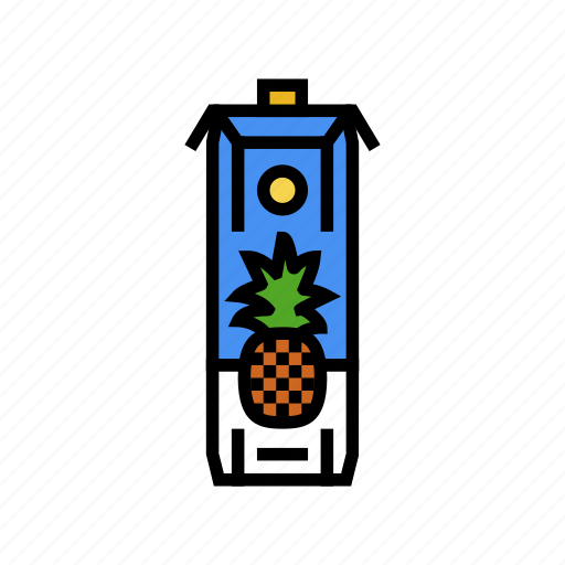 Juice, pineapple, fruit, tropical, food, summer icon - Download on Iconfinder