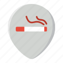 smoking, cigarette, sign, navigation