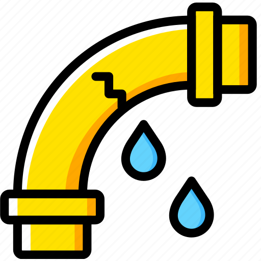 Flow, leaky, pipe, water icon - Download on Iconfinder