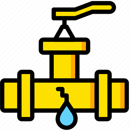 Flow, leaky, valve, water icon - Download on Iconfinder