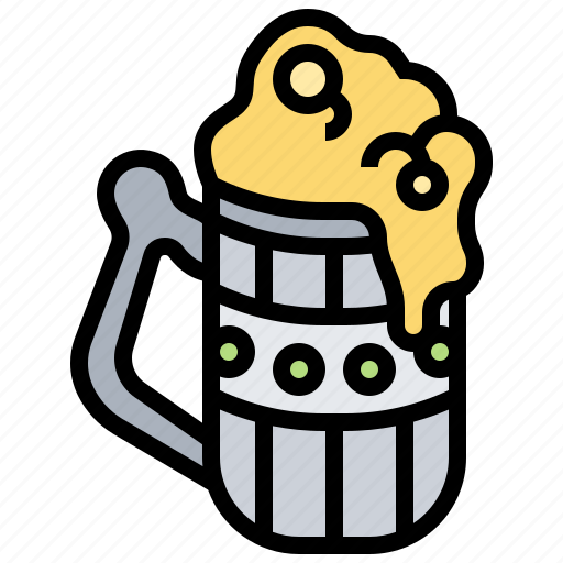 Alcohol, beer, beverage, glass, mug icon - Download on Iconfinder