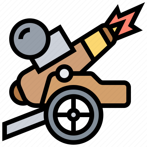 Ball, battle, cannon, shot, war icon - Download on Iconfinder