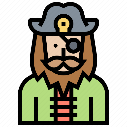Buccaneer, captain, pirate, plunder, ship icon - Download on Iconfinder