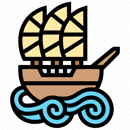Cruise, nautical, ocean, sailboat, ship icon - Download on Iconfinder