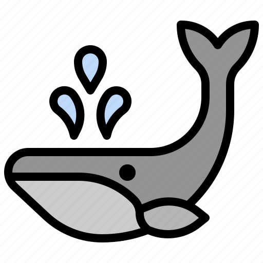 Whale, animal, kingdom, sea, life, wildlife, zoo icon - Download on Iconfinder
