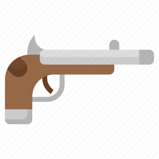 Musket, gun, pistol, miscellaneous, antique, weapons icon - Download on Iconfinder