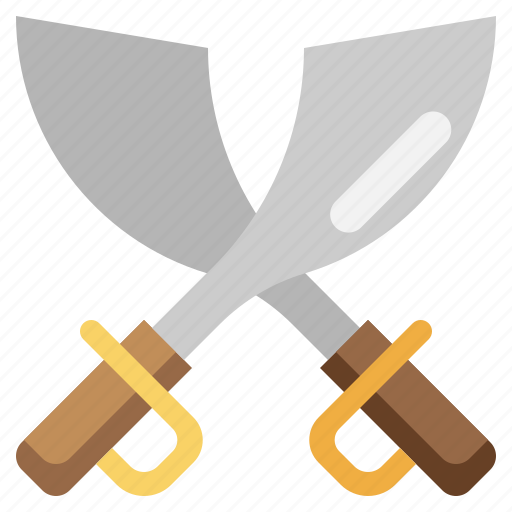 Sabers, saber, pirate, blade, miscellaneous, weapons icon - Download on Iconfinder