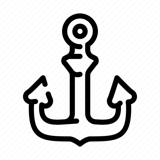 Anchor, ship, pirate, sea, robber, floating, ocean icon - Download on Iconfinder