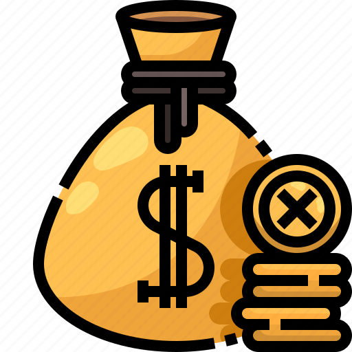 Bag, budget, coin, coins, money icon - Download on Iconfinder