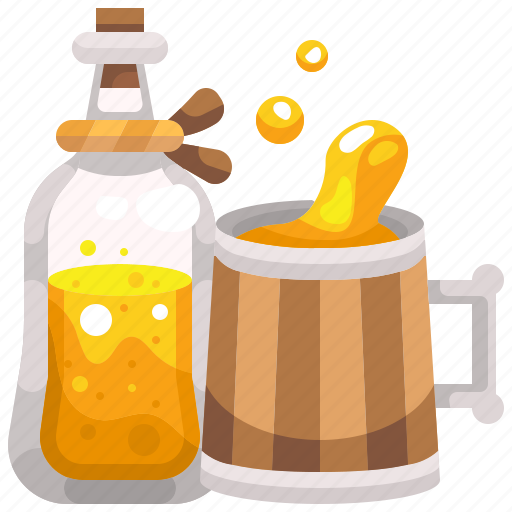Alcohol, bar, beer, food, frost, glass, pint icon - Download on Iconfinder