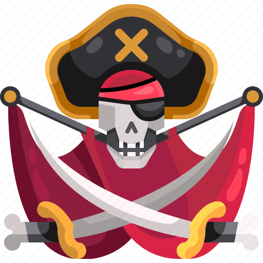 Bones, flag, pirate, pirates icon - Download on Iconfinder