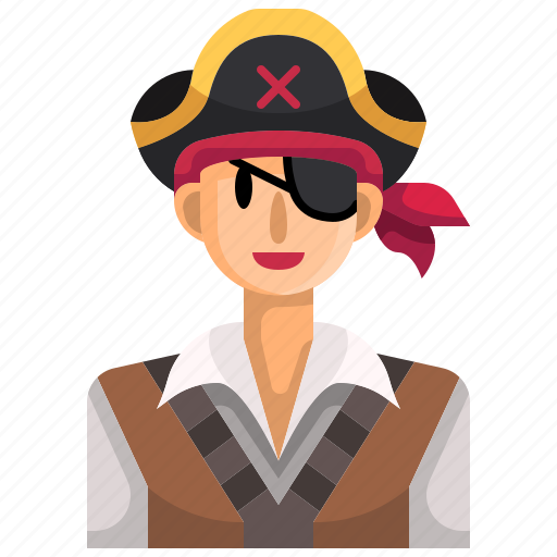 Avatar, eye, halloween, man, party, patch, pirate icon - Download on Iconfinder