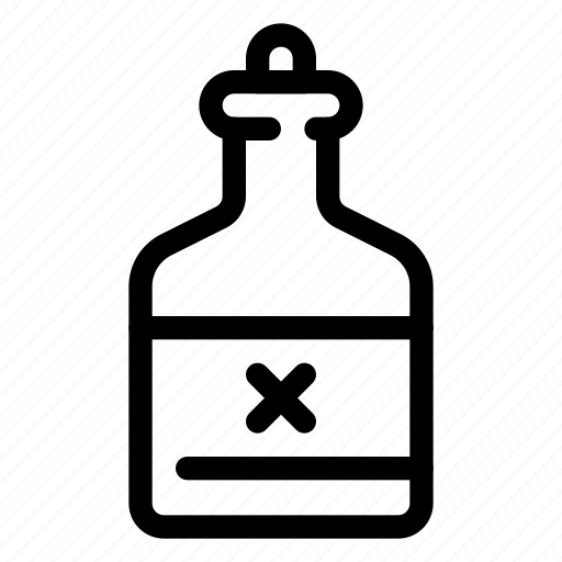 Liquor, drink, grog, poison, bottle, pirate, pirates icon - Download on Iconfinder