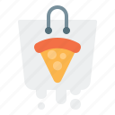bag, delivery, food, online, pizza
