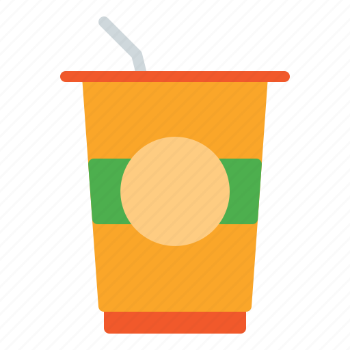 Cup, drink, soda, straw, water icon - Download on Iconfinder