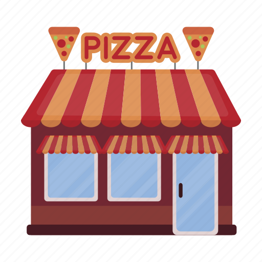 Building, cafe, fast food, kitchen, pizza, pizzeria, restaurant icon - Download on Iconfinder