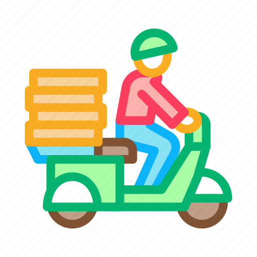 De, delivery, fast, food, meal, pizza icon - Download on Iconfinder