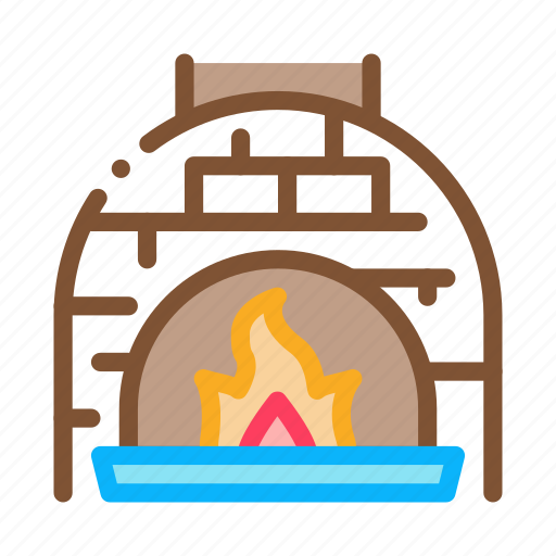 Burn, fire, flame, heat, home, hot, oven icon - Download on Iconfinder