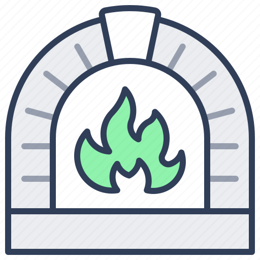 Oven, stove, cooked, italian, pizza icon - Download on Iconfinder