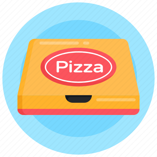 Pizza parcel, food, pizza box, delivery box, italian food icon - Download on Iconfinder