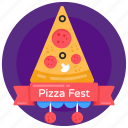 pizza party, pizza fest, pizza banner, food, food party