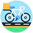 delivery cycle, bike delivery, delivery bicycle, delivery package, cycle