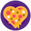 italian food, junk food, pizza, heart pizza, food 