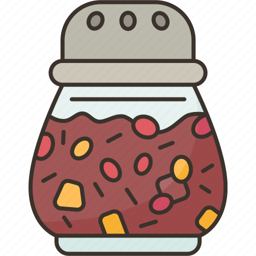 Red, pepper, flakes, shaker, spice icon - Download on Iconfinder