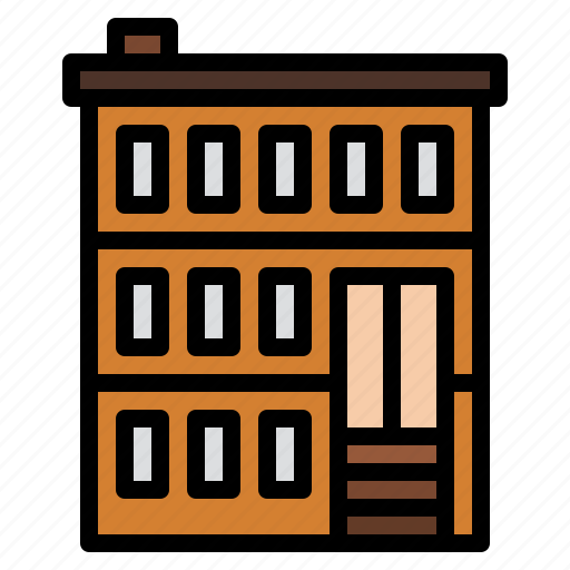 Apartment, building, house, town icon - Download on Iconfinder
