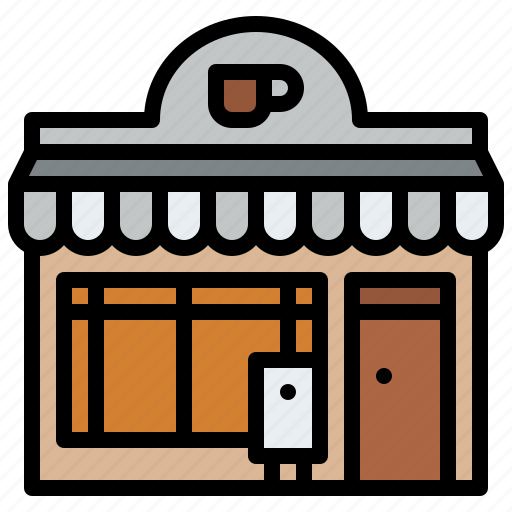 Building, coffee, shop, town icon - Download on Iconfinder