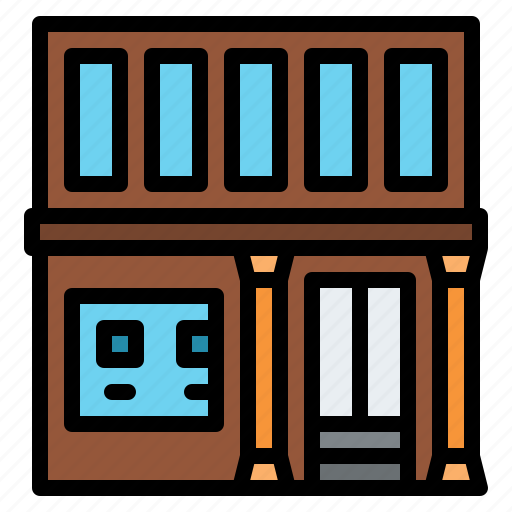 Building, city, gallery, town icon - Download on Iconfinder