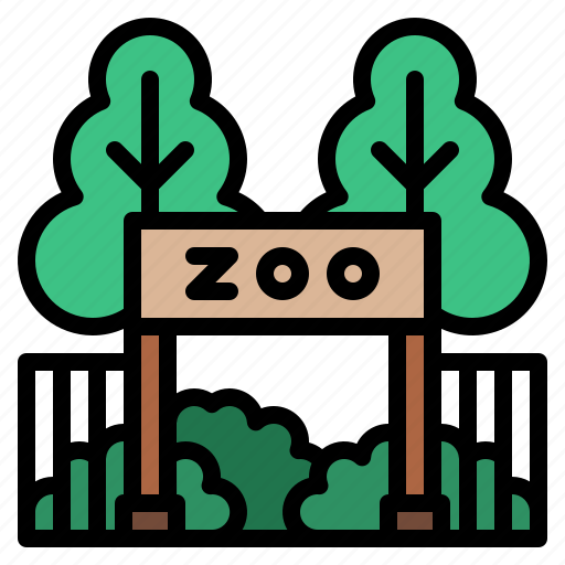 Building, park, town, zoo icon - Download on Iconfinder