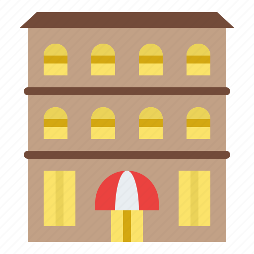 Building, hotel, house, town icon - Download on Iconfinder