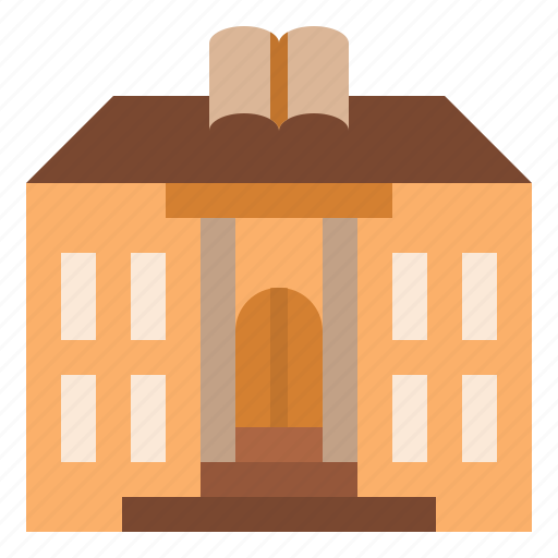 Book, building, library, town icon - Download on Iconfinder