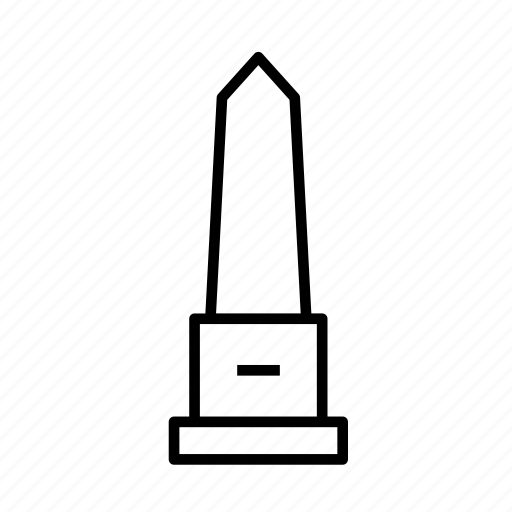 Building, landmark, monument, obelisk, tower icon - Download on Iconfinder